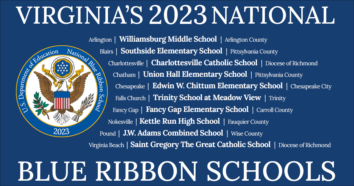 2023 National Blue Ribbon Schools