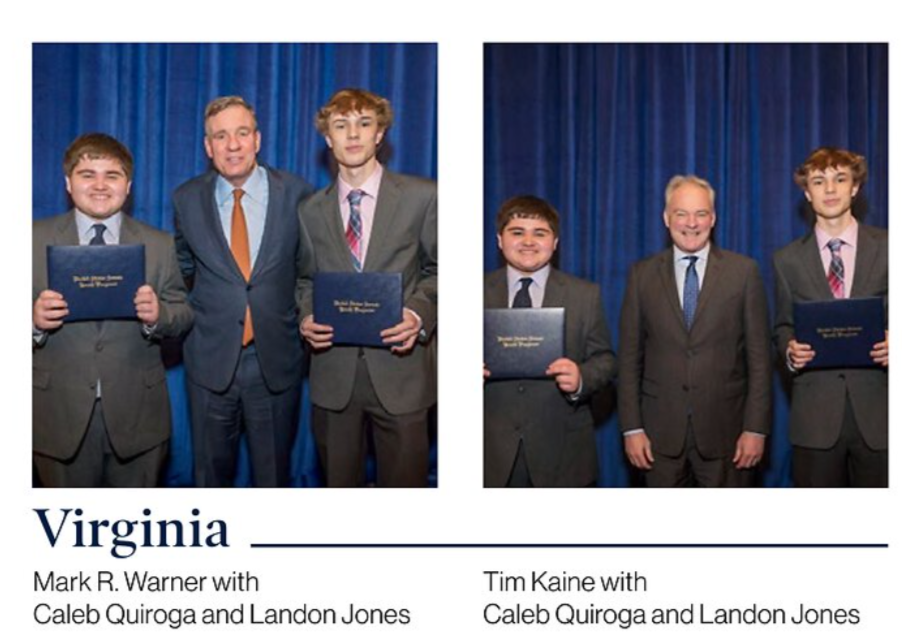 USSYP 2023 VA Delegates with Senators