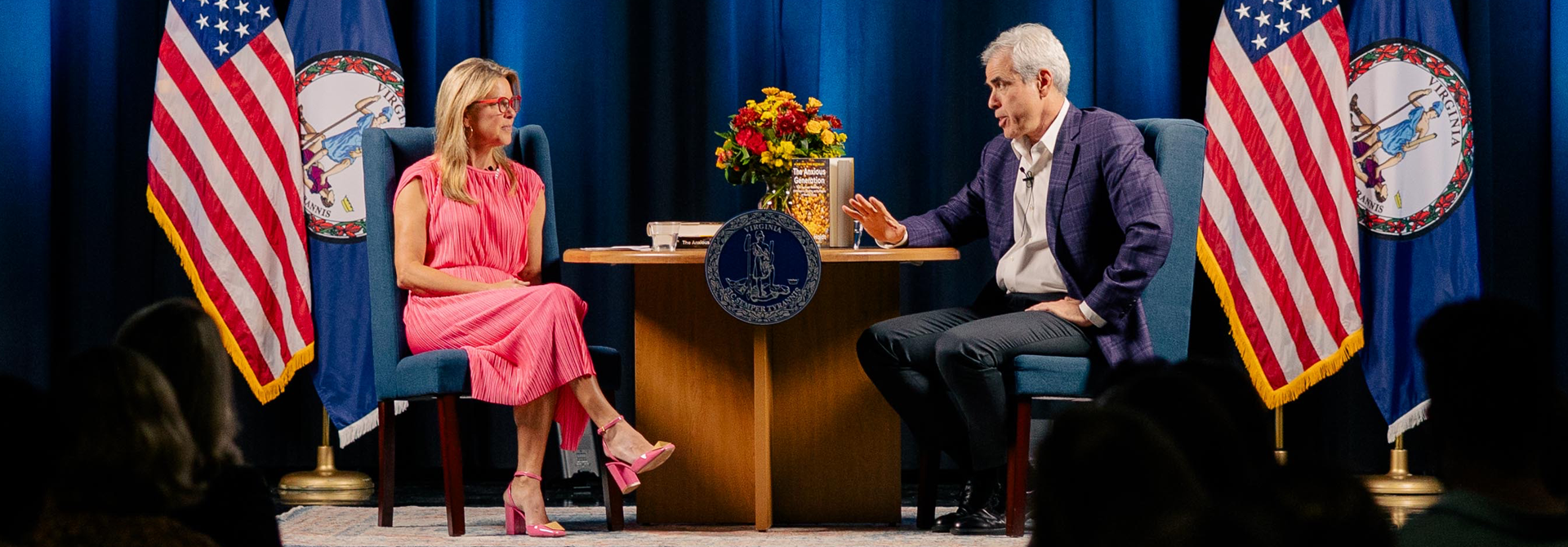 First Lady and Dr. Haidt discuss cell phone-free education.